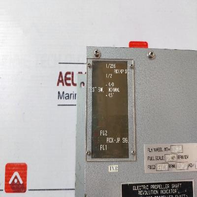 Type Pa-Spd Electric Propeller Shaft Remolution Indicator Control Box  Nunotani Keiki