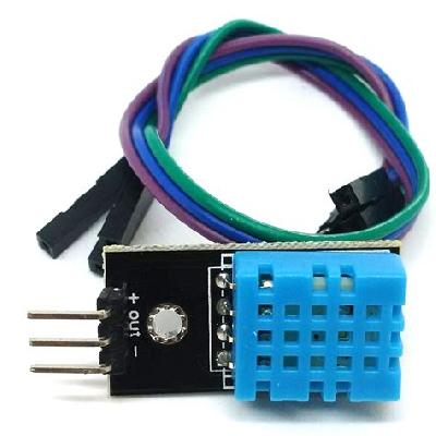 DHT11 Temperature And Humidity Sensor Module With LED