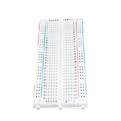 Transparent 400 Points Solderless Breadboard