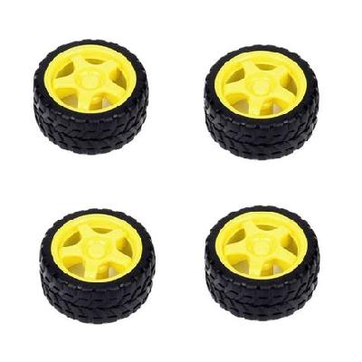 Zbotic 2wd 4wd Robot Wheel Of Robotics Vehicles For Bo Motor 65mmx30mm