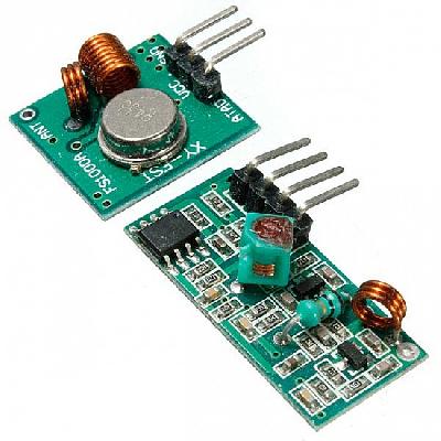 Zbotic 433Mhz RF Wireless Transmitter And Receiver Kit