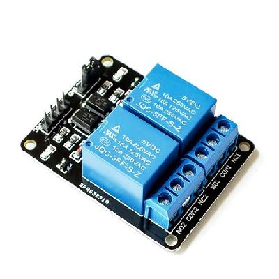 Zbotic 5V 2 Channel Relay Module