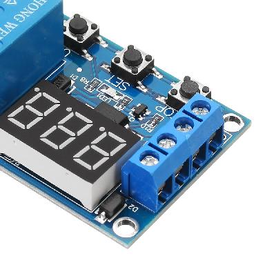 Zbotic 6-30V 1-Channel Power Relay Module With Adjustable Timing Cycle
