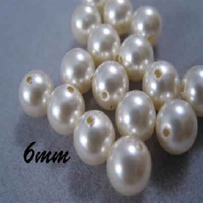 Cream Pearl 6 Mm AAA