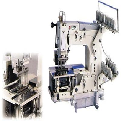 Flatbed Double Chain Stitch Machine