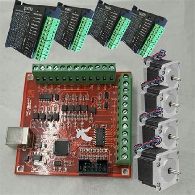 Mach3 CNC Controller USB 4 Axis