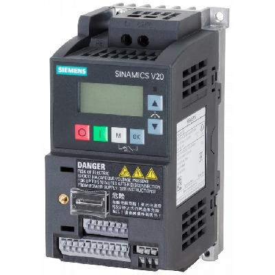 Siemens V20 1 Phase, 0.5 Hp (.37kw) VFD