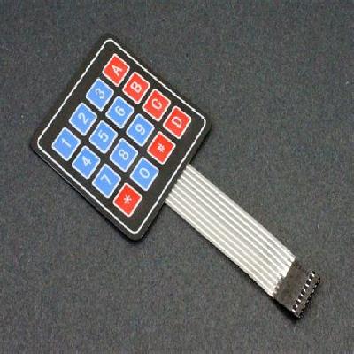 4X4 Membrane Keypad