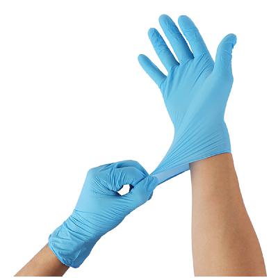 Nitrile Blue Surgical Gloves