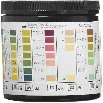 Siemens Bayer Multistix 10 Sg Reagent Strip For Urinalysis