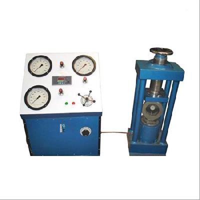 compression testing machine three gauge model
