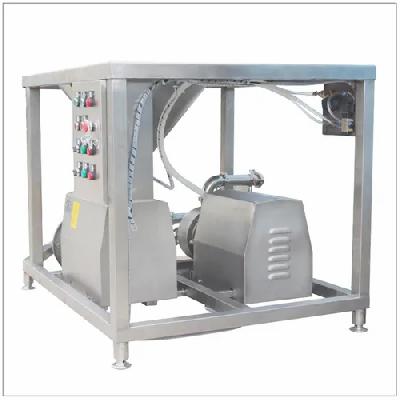 Batch solid-liquid mixing system