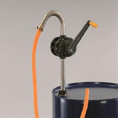 Piston type barrel pump