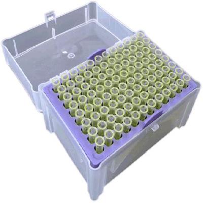 Yellow Tip Racks 200ul Tip Box