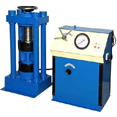 Electrically Cum Manual Compression Testing Machine