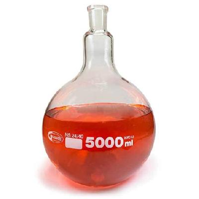 KI-057 Round Neck-Flat Bottom Flasks