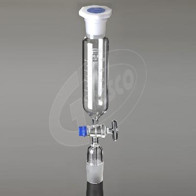 KI-154 Cylindrical Graduated Glass Dropping Funnels