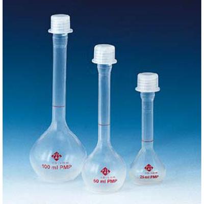 Volumetric Flask With Screw Cap PP Amber