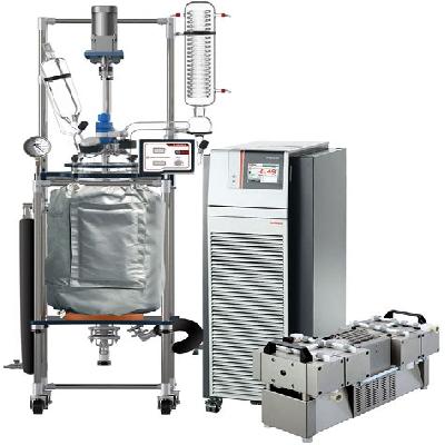 Single Jacketed Filter Glass Reactor Systems