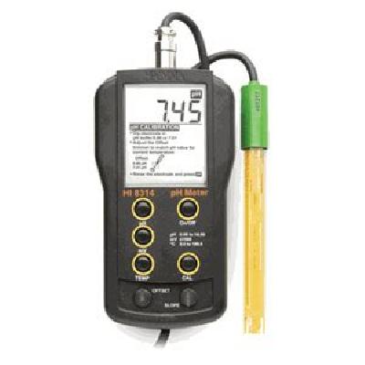 HI83141 Analog pH mV  Celsius Meter with HI1230B Electrode