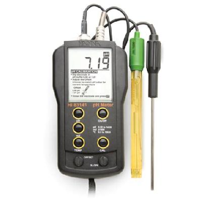 HI83141 Analog pH mV  Celsius Meter with HI1230B Electrode