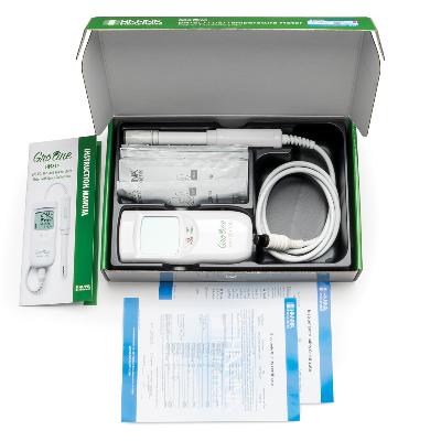 HI9814 GroLine Waterproof Portable Hydroponics pH ECTDS Meter