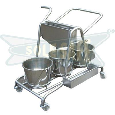 SS Mopping Trolley