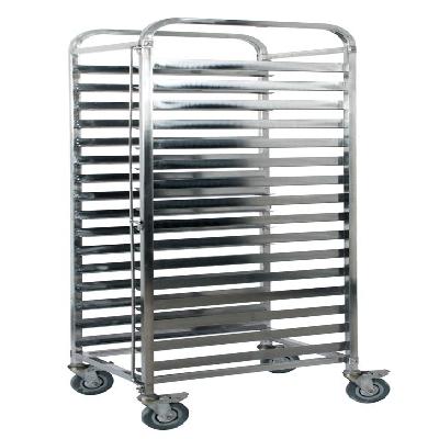 SS Tray Rack Trolley
