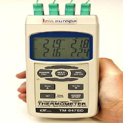 4 Channels Thermometer Tm947sd