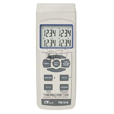 Four Channel Thermometer TM 947USB Lutron