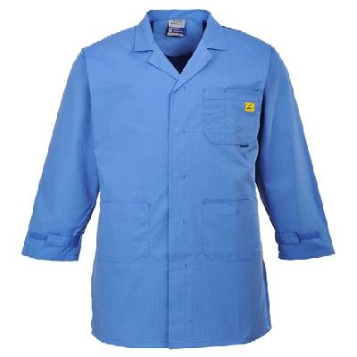 Meta Fluid-Resistant Antistatic Lab Coat