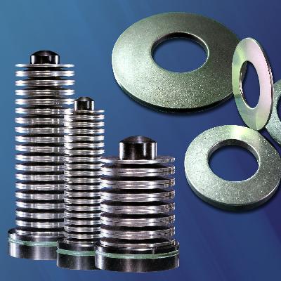 Silver Steel Disc Spring