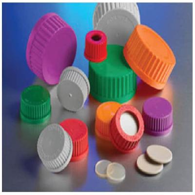 1505 Series Polypropylene Red Screw Cap
