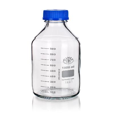 1585 Series 1000 Ml Laboratory Tooled Neck Glass Bottle