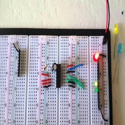 Astable Monostable Multivibrator