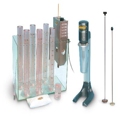 GRAIN SIZE ANALYSIS APPARATUS PIPETTE METHOD