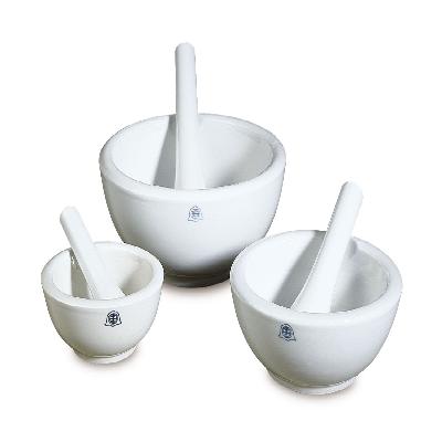 Mortar And Pestle - Porcelain