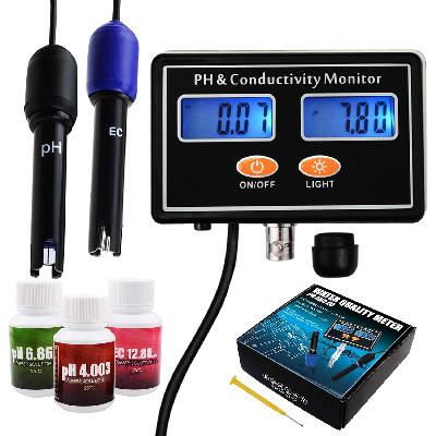 Digital pH and Conductivity Meter