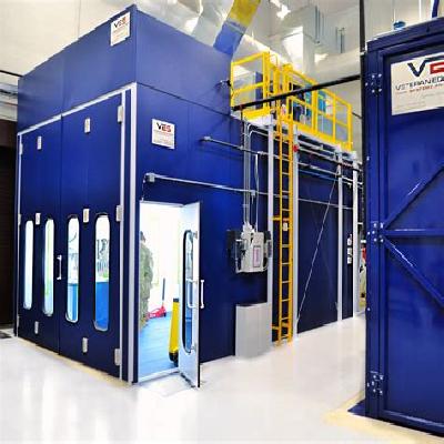 Spray painting Lacquer Powder coating booth