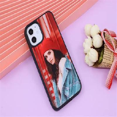 Tempered Glass 2D Sublimation Mobile Phone Cover