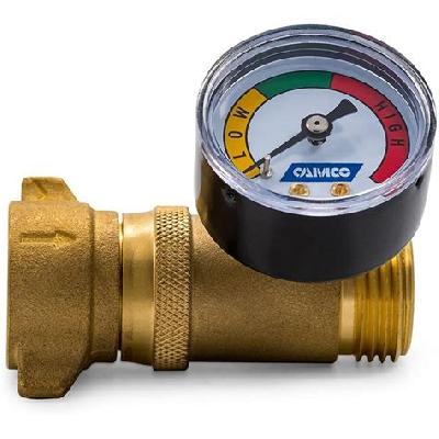 Pressure Gauges With Brass Regulator Control