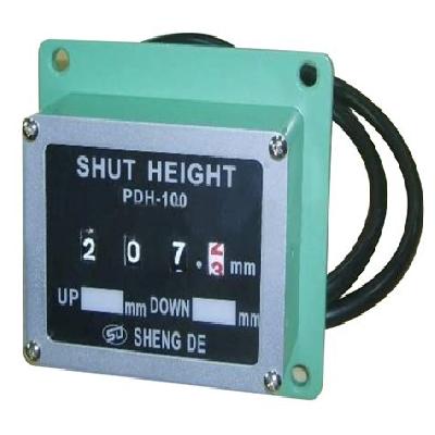 Shut Height Indicators