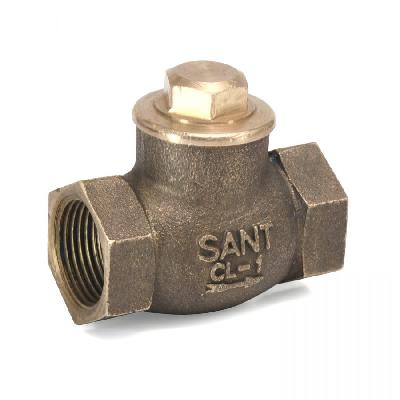 Sant Bronze Horizontal Check Valve