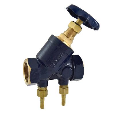 Zoloto Bronze Double Regulating Balancing Valve