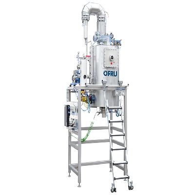 Vacuum Pump for Solvent Recovery, Crystallizer