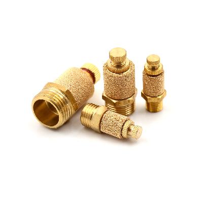 Brass Silencer Flow Control
