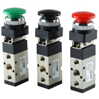 MERCURY 32 PALM BUTTON SPRING VALVE