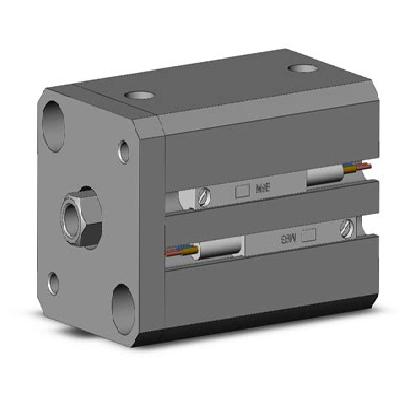 SMC Compact Cylinder Compact Type CQS CDQS