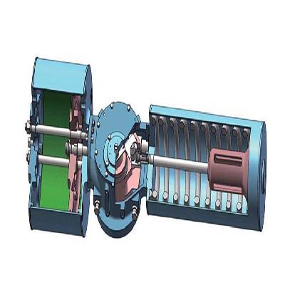 Casting CF8M Double Acting Pneumatic Actuator - Scotch Yoke Mechanism