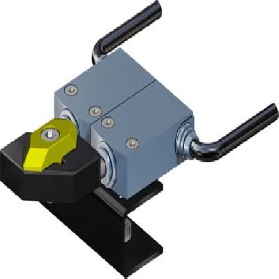 Double Acting Pneumatic Actuator With Integrated Hand-wheel -Scotch Yoke Mechanism